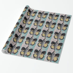 Papel De Presente Peixes voadores