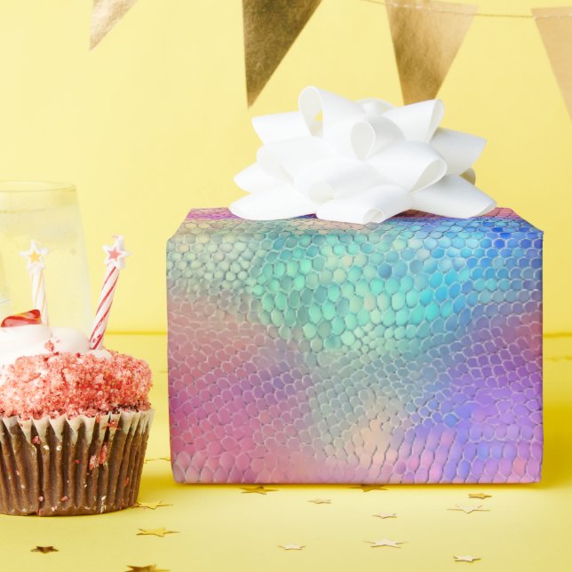 Papel De Presente Pele Cobra legal (Festa de aniversário)