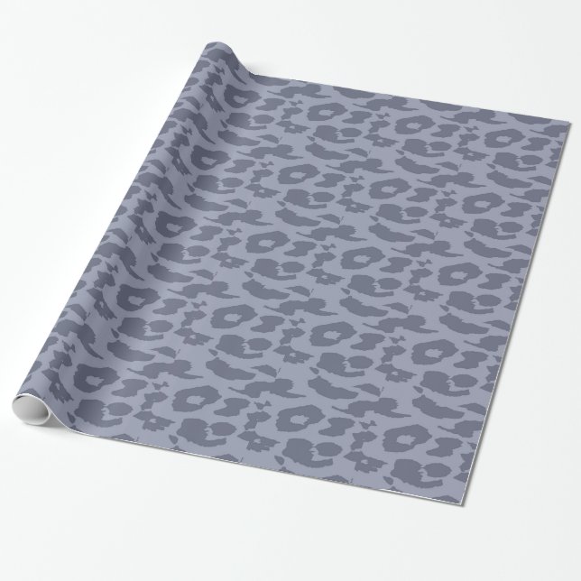 Papel De Presente Pele de impressão do leopardo 7 (Desenrolado)