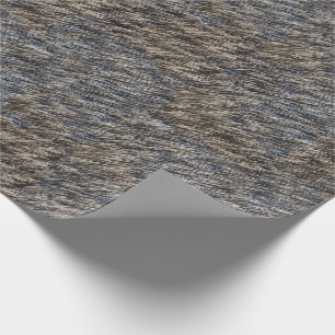 Papel De Presente Pele do falso