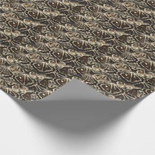 Papel De Presente Pele Python