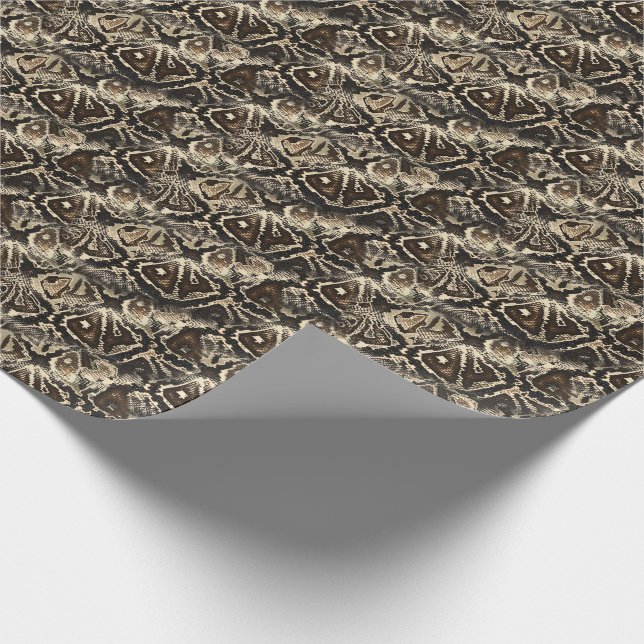 Papel De Presente Pele Python (Ponta)