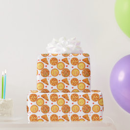 Papel De Presente Peperroni, Queijo E Margherita Pizza