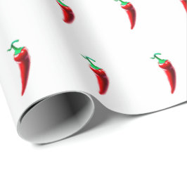 Papel De Presente Pepper Red Hot Chili