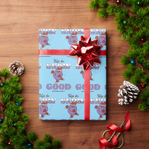 Papel De Presente Pequena Travessa Até a Neve Boa