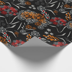 Papel De Presente Pequenas flores bonitinhas sem costura padrão flor