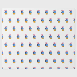 Papel De Presente Pequeno cacto