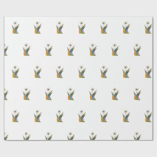 Papel De Presente Pequeno cacto 