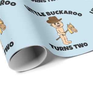 PAPEL DE PRESENTE PEQUENO GAROTO DE 2 ANOS