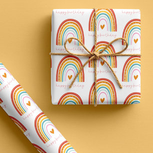 Papel De Presente Pequeno Raio de Sol de Aniversário