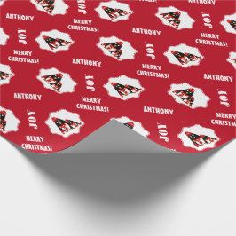 Papel De Presente Pequenos Pinguins Engraçados | Nome personalizado