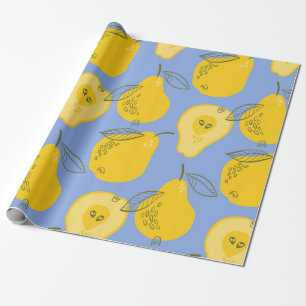 Papel De Presente Percorre um padrão sem costura