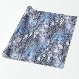 Papel De Presente Perdido no inverno...