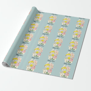 Papel De Presente Perfeito, Legal Felz pascoa, Bunny