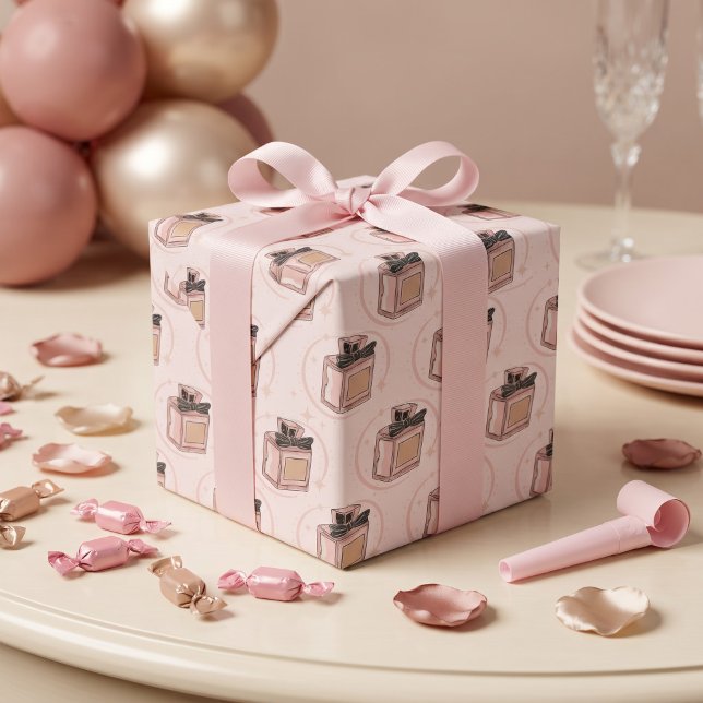 Papel De Presente Perfume (Criador carregado)
