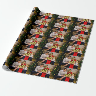 Papel De Presente Personalizada Foto Personalizada