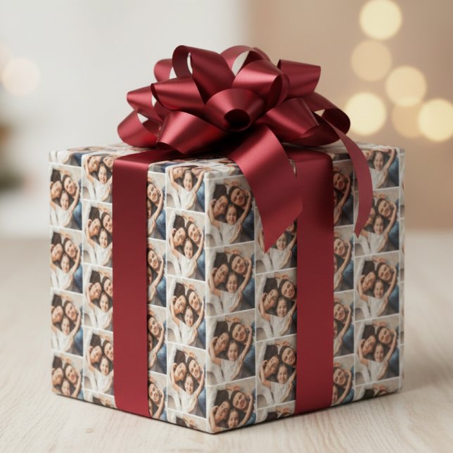 Papel de Presente Personalizado com Foto – Papel P (Criador carregado)