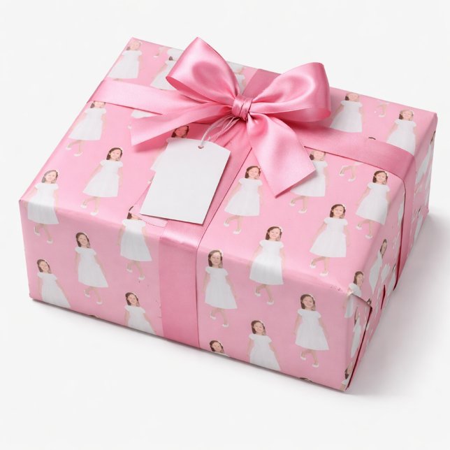 Papel de Presente Personalizado de Aniversário Inf (Criador carregado)