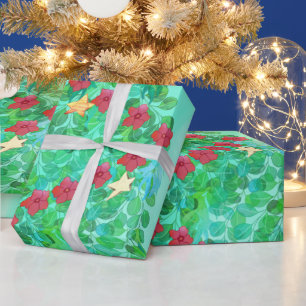 PAPEL DE PRESENTE PERSONALIZADO, DESEJAMOS UM NATAL DE MERGULHO.