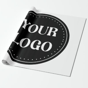 Papel De Presente Personalizado, elegante, moderno e minimalista