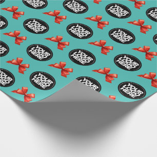 Papel De Presente Personalizado o logotipo da sua empresa
