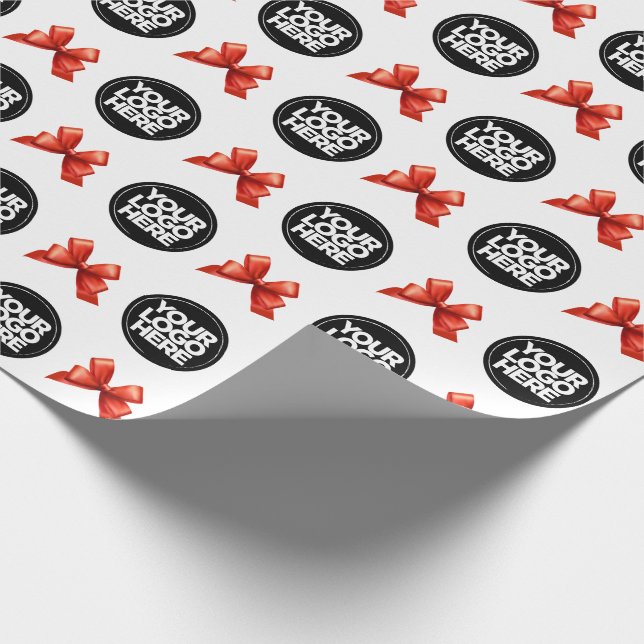 Papel De Presente Personalizado o logotipo da sua empresa (Ponta)