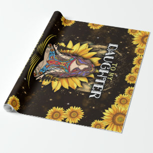 Papel De Presente Personalizado Para Minha Filha, Amor Da Mãe