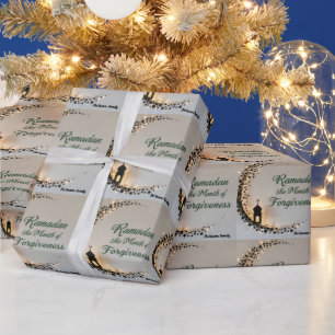Papel de presente personalizado Ramadan Kareem