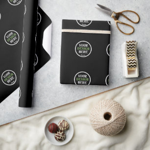 Papel De Presente personalizado, único, elegante e minimalista