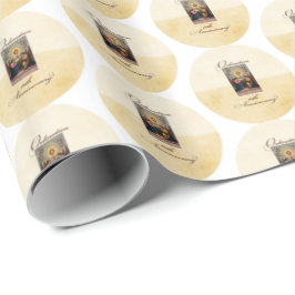 Papel De Presente Personalizar, 10ª Ordenação Anniversário