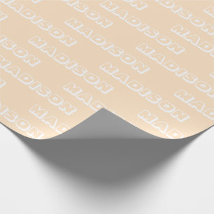 Papel De Presente Personalizar com Nome, Texto, Presente de Anivers