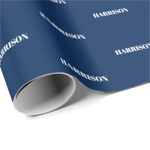 Papel De Presente Personalizar com Nome, Texto, Presente de Anivers