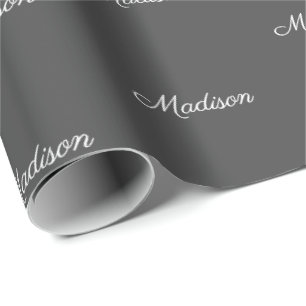 Papel De Presente Personalizar com Nome, Texto, Presente de Anivers