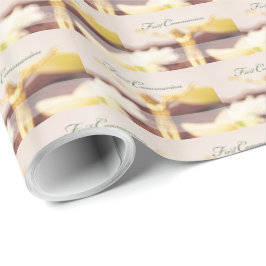 Papel De Presente Personalizar, Primeiro Parabéns Comunitários