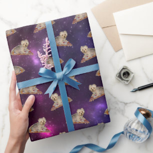 Papel De Presente Personalize-o! Pet de Pizza Voadora