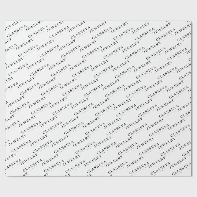 PAPEL DE PRESENTE PERSONALIZE SEU LOGO MODERNO ELEGANTE CLÁSSICO EST (Aberto)