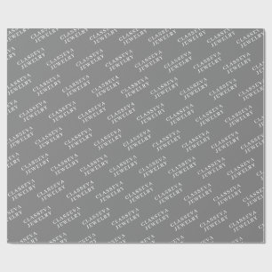 PAPEL DE PRESENTE PERSONALIZE SEU LOGO MODERNO ELEGANTE CLÁSSICO EST