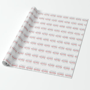 Papel De Presente Personalize, Treinador De Nadação Obrigado Em Pa