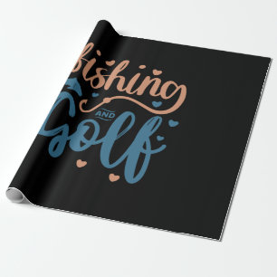Papel De Presente Pesca E Golfe