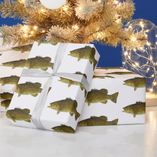 Papel De Presente Pescar o Baixo-Espessado do Partido dos Homens