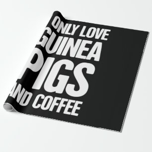 Papel De Presente Pet Guiné Pig Guiné Proprietário de Porcos