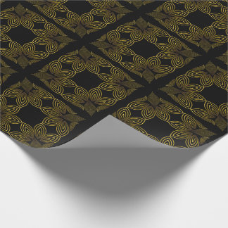 Papel De Presente pétala da flor da linha ouro