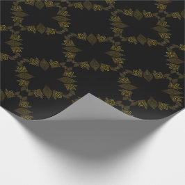 Papel De Presente pétala da flor da linha ouro