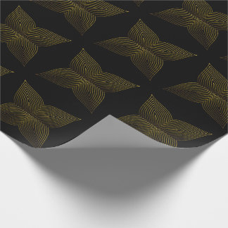 Papel De Presente pétala da flor da linha ouro