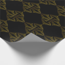 Papel De Presente pétala da flor da linha ouro