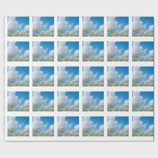 Papel De Presente Pétalas Beijadas pelo Sol