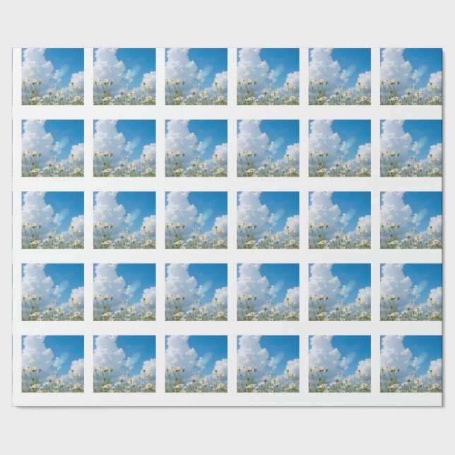 Papel De Presente Pétalas Beijadas pelo Sol (Barra)