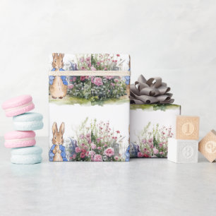 Papel De Presente Peter o Coelho em seu jardim nº 2