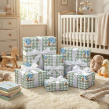 Peter Rabbit-Inspire Wraping Paper Watercolor