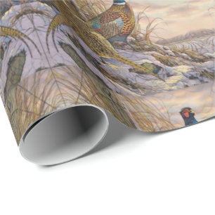 Papel De Presente Pheasant Pillar Candle Flask Gift Box Cerâmica Az